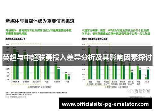 英超与中超联赛投入差异分析及其影响因素探讨