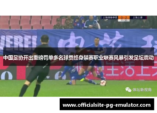 中国足协开出重磅罚单多名球员终身禁赛职业联赛风暴引发足坛震动 中国足协开出重磅罚单多名球员终身禁赛职业联赛风暴引发足坛震动